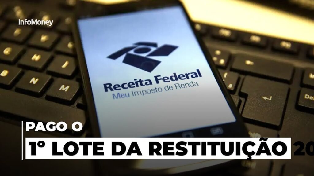 IR Receita paga o 1º lote da restituição 2024 veja como consultar