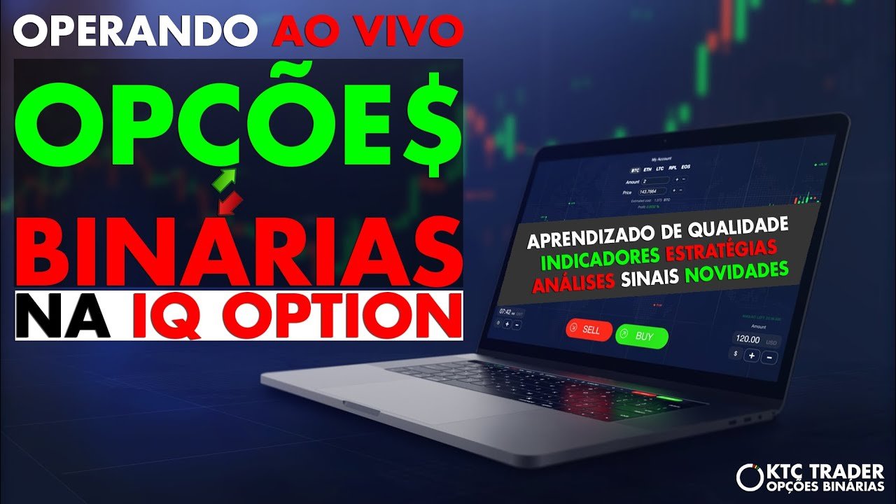 LIVE EXTRA: OPERANDO OPÇÕES BINÁRIAS na IQ OPTION! – 08/06/2020