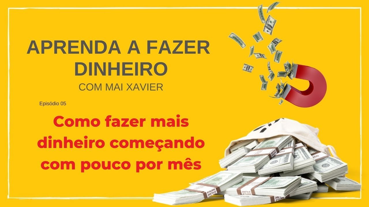 Ep 05 – Onde investir com pouco dinheiro? R$ 200 por mês – Aprenda a Fazer Dinheiro