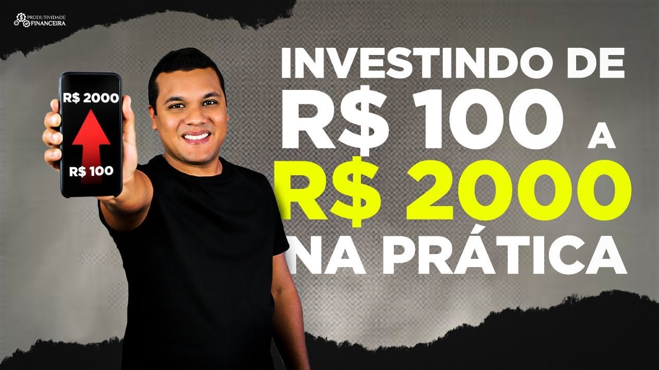 ONDE INVESTIR DE R$ 100 a R$ 2.000? | (COM POUCO DINHEIRO PARA QUEM ESTÁ COMEÇANDO!)