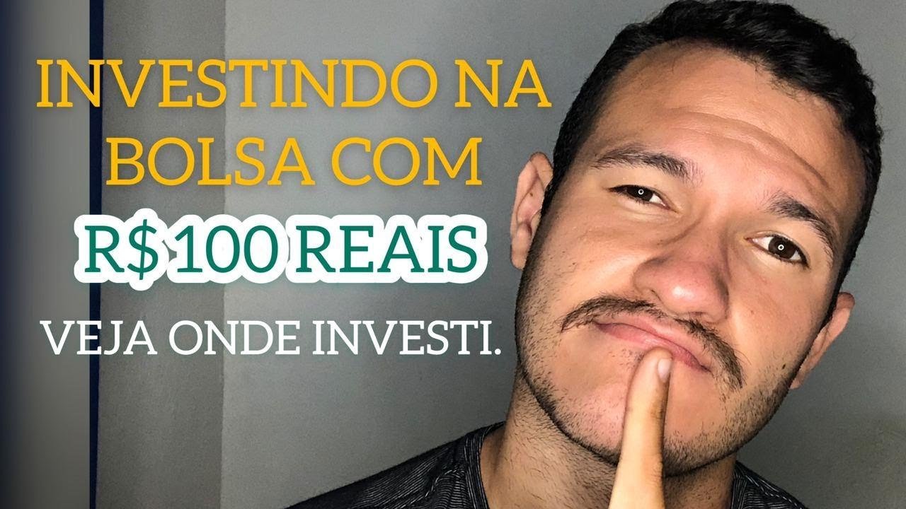 Onde investir em ações com R$ 100 reais?