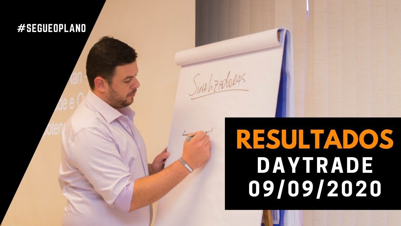 DAYTRADE AO VIVO – RESULTADOS DE 9 DE SETEMBRO DE 2020