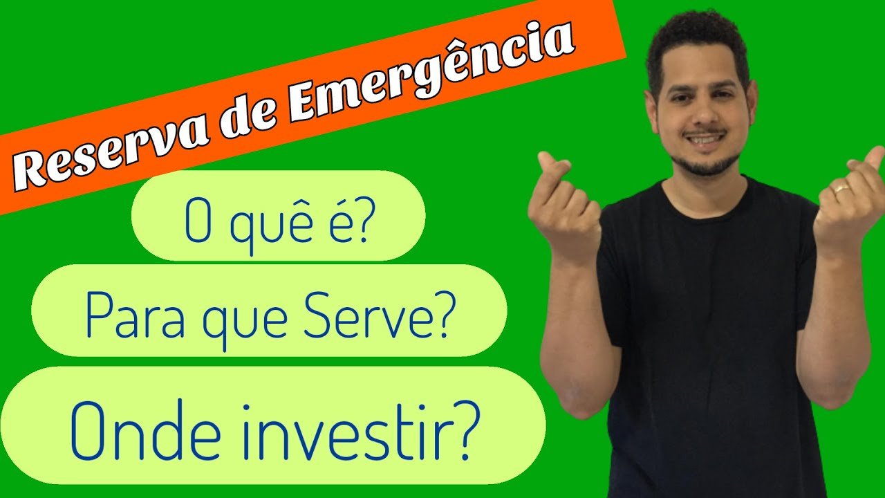 O QUE É RESERVA DE EMERGÊNCIA!? Para que serve? Onde investir a reserva de emergência?