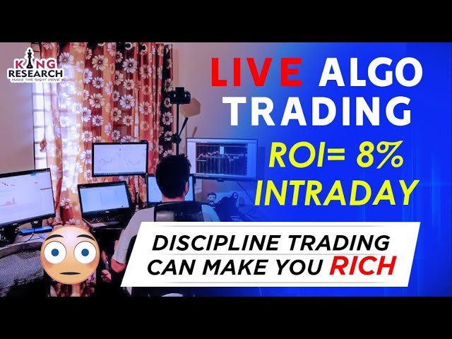 ALGO Trading क्या होती है? | Live Algo Trading Strategy | 8% Intraday ROI | Robo Trading Performance