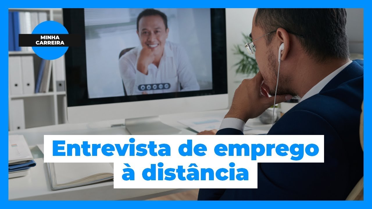 Dicas para fazer uma boa entrevista de emprego à distância