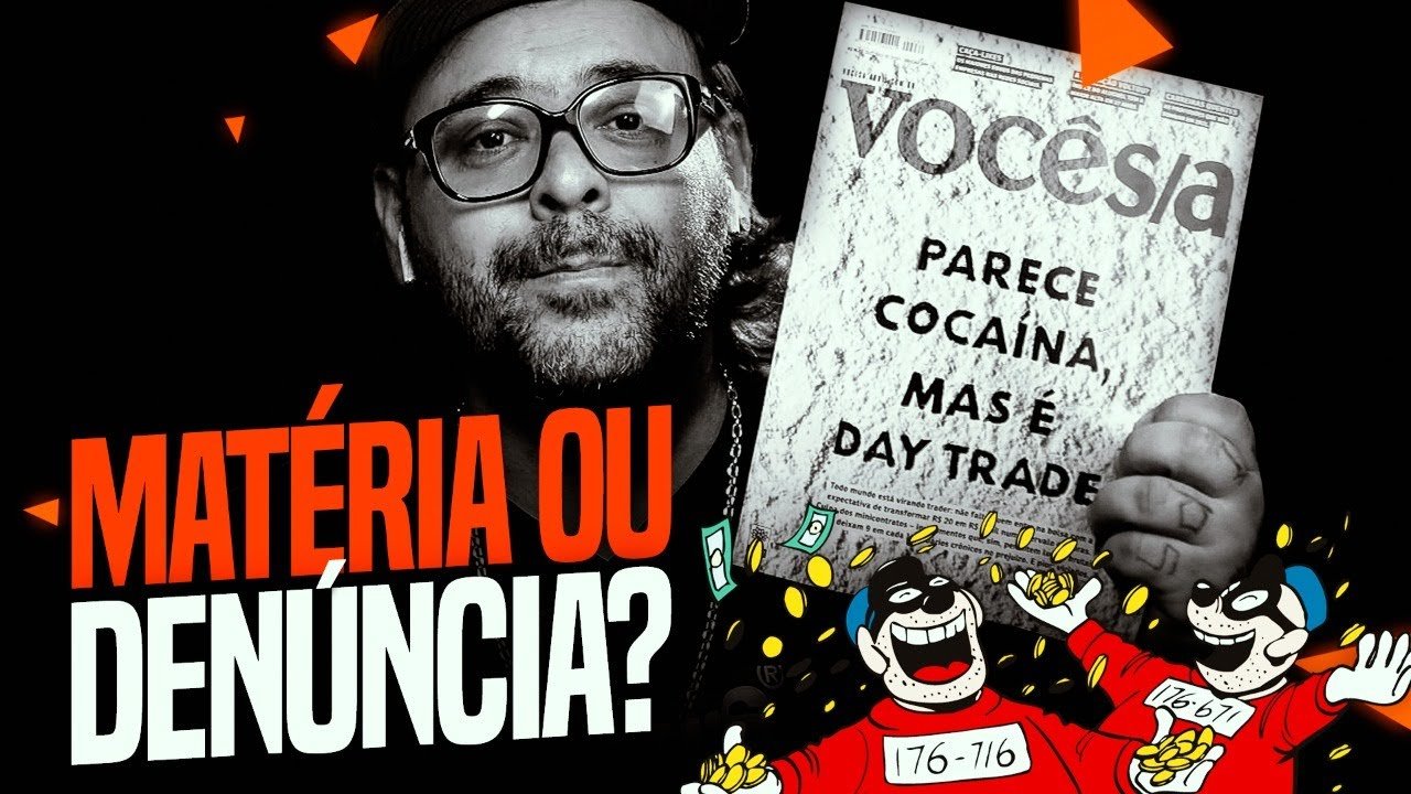 PARECE COCAÍNA MAS É DAYTRADE |  REACT A REVISTA VOCÊ S/A