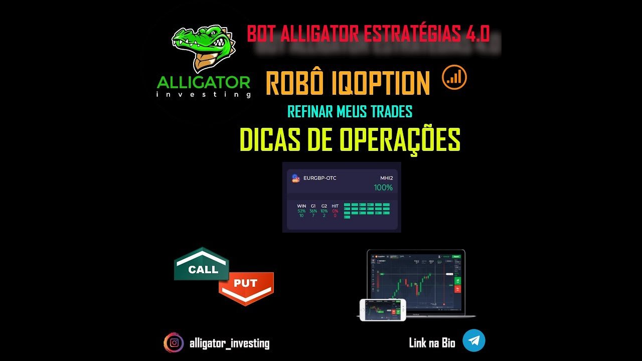 DICAS ROBO ALLIGATOR 4.0 LISTA DE ESTRATEGIAS  – REFINAR MEUS TRADES