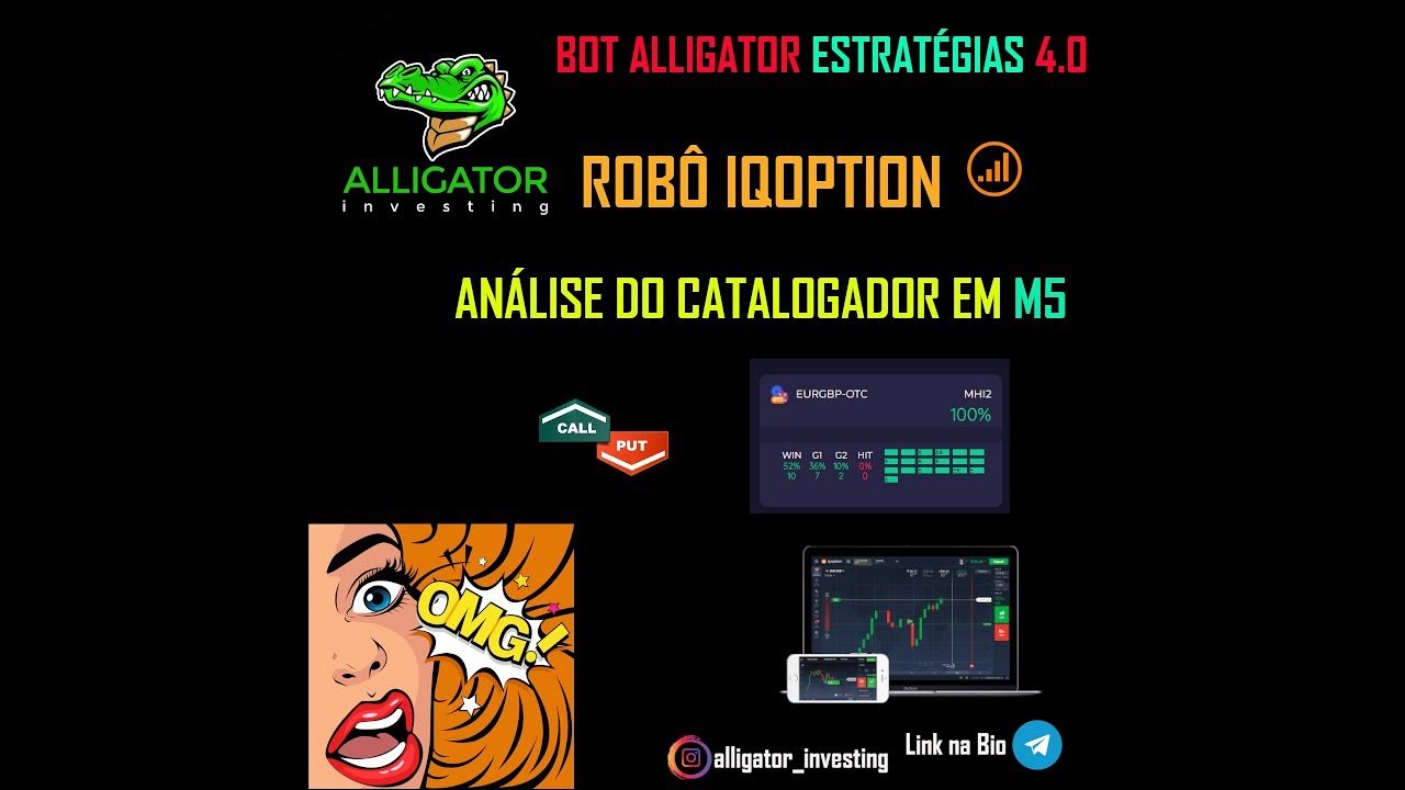 M5 AUTO   ROBO ALLIGATOR 4 0 LISTA DE ESTRATEGIAS  ANALISANDO CATALOGADOR EM M5