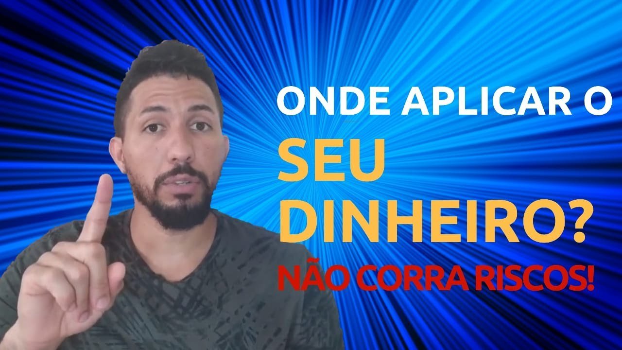 3 APLICAÇÕES SEGURAS PARA O SEU INVESTIMENTO! – PARA INICIANTES / DINHEIRO NA BOLSA