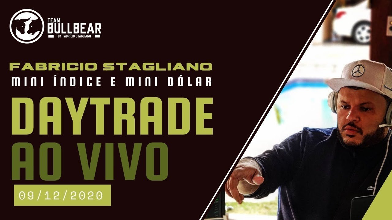 🔵🔴BOLSA DE VALORES AO VIVO COM FABRÍCIO STAGLIANO $  DAYTRADE AO VIVO 09-12-2020