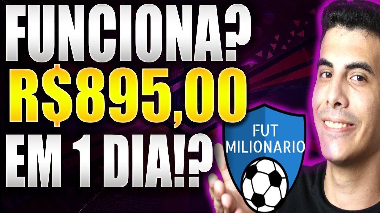 Curso Fut Milionario Funciona? Fut Milionario Funciona Mesmo? Fut Milionario Vale a Pena?  é Bom?