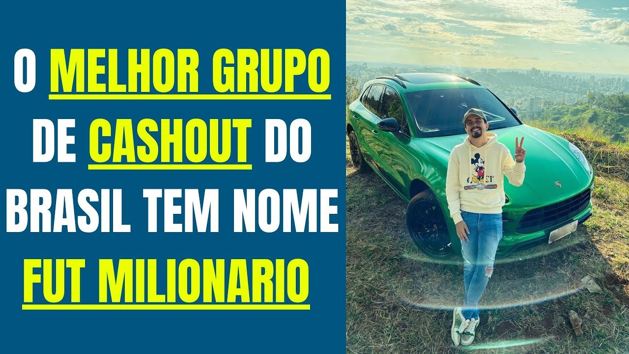O MELHOR GRUPO DE CASHOUT DO BRASIL TEM NOME FUT MILIONARIO RONALD LOPES