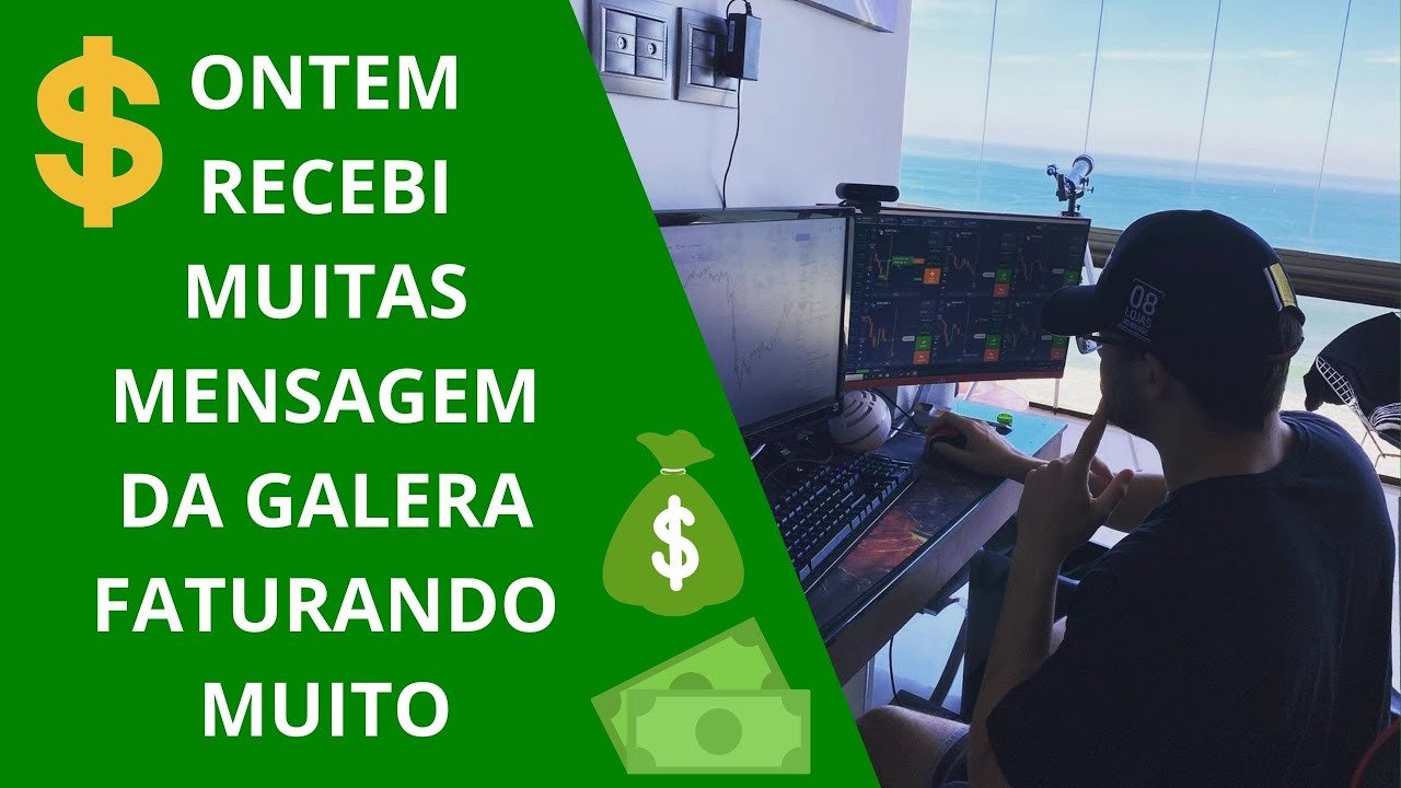 ONTEM RECEBI MUITAS MENSAGEM DE GERAL GANHANDO MUITO DINHEIRO SHARKÃO METODO TRADER MILIONARIO