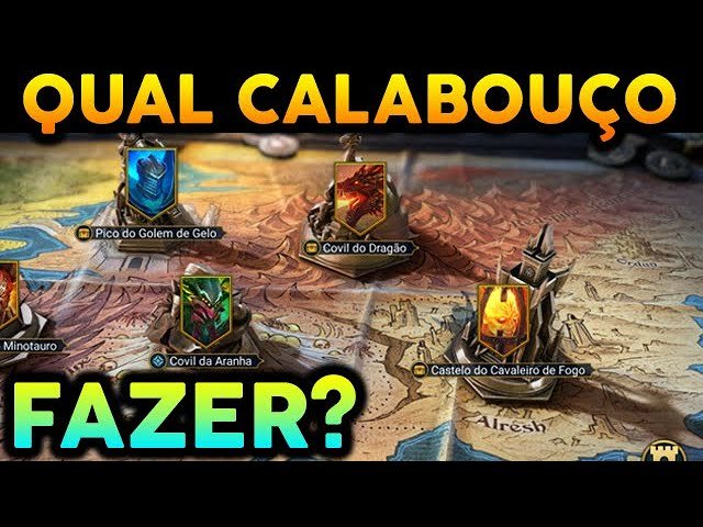 Raid Shadow Legends Qual Calabouço Fazer | Onde investir minha energia