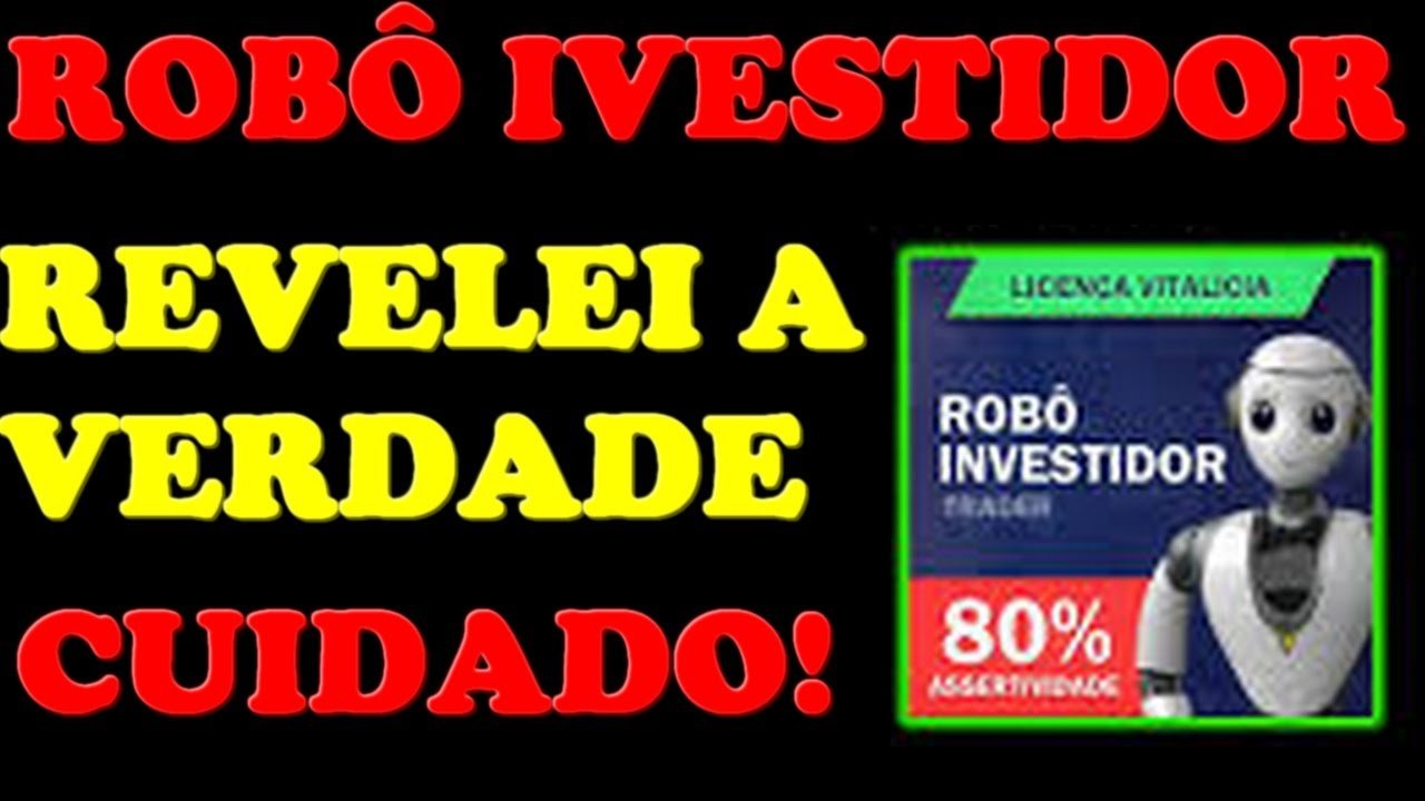 ROBÔ INVESTIDOR FUNCIONA ?🤖 robô investidor trader e bom ? ROBÔ INVESTIDOR  vale a pena ?