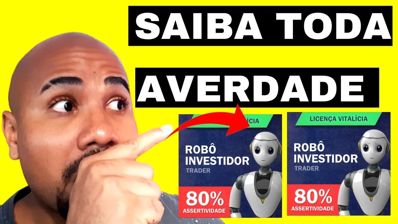 Robo investidor Trader é Bom?  Robo investidor Vale A pena? Robo investidor Funciona Mesmo