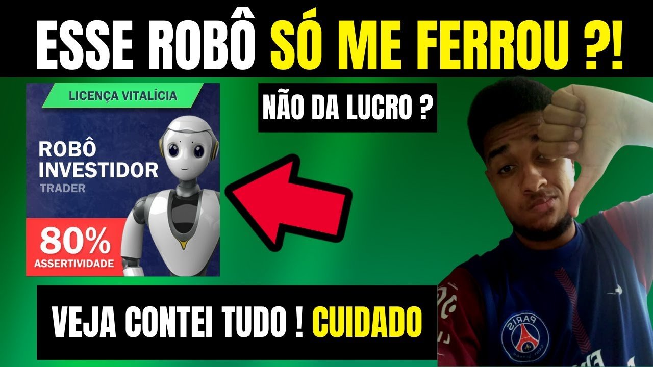 Robô Investidor Trader Vale a Pena ? Robô Investidor Trader Funciona ? Robô Investidor é Confiável ?
