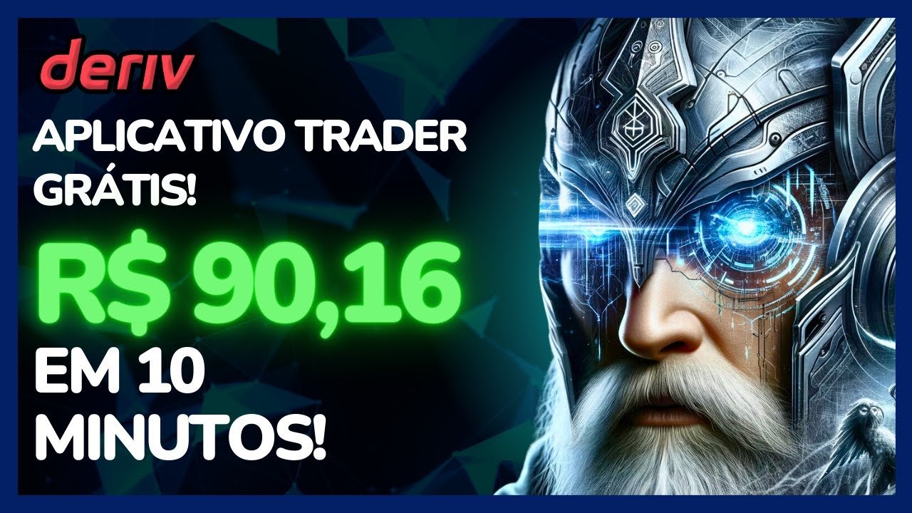 APLICATIVO GRÁTIS DE DAY TRADE – FIZ R$90,16 EM 10 MINUTOS COM ROBÔ DERIV ODIN!