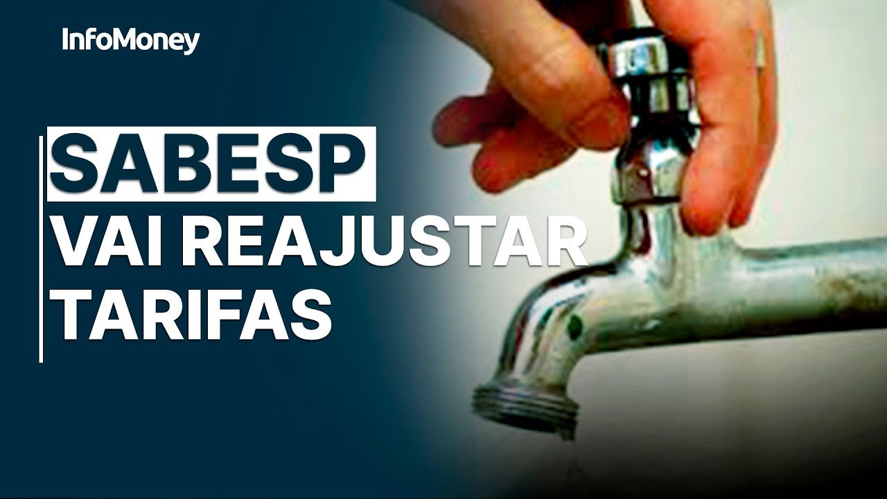 A Sabesp vai reajustar as tarifas em 6,45% em abril