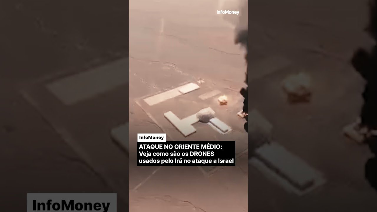ATAQUE NO ORIENTE MÉDIO: Veja como são os DRONES usados pelo Irã no ataque a Israel #drones #israel