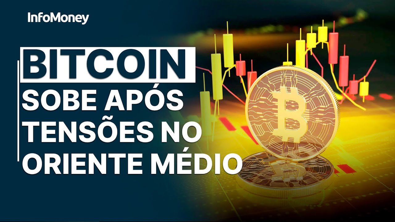Bitcoin sobe puxado por ETFs e halving após queda com tensões geopolíticas