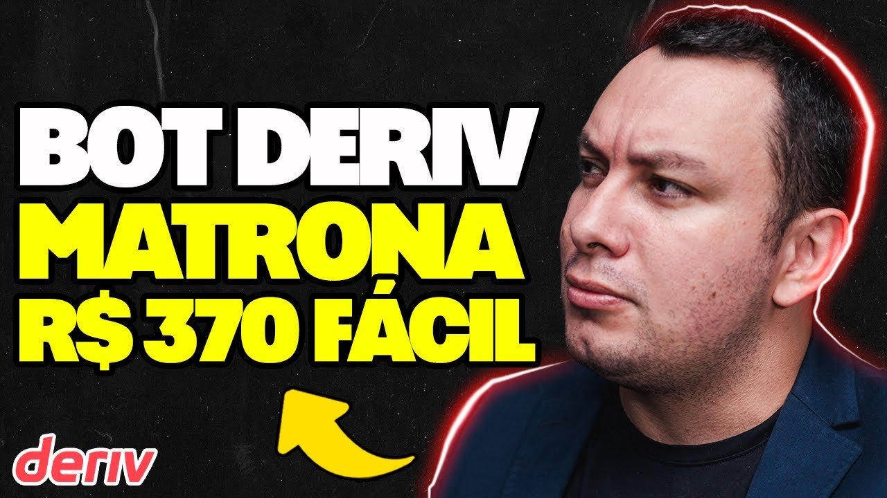 ✅BOT DERIV NÃO PODE SER PARADO PELA CORRETORA DERIV!
