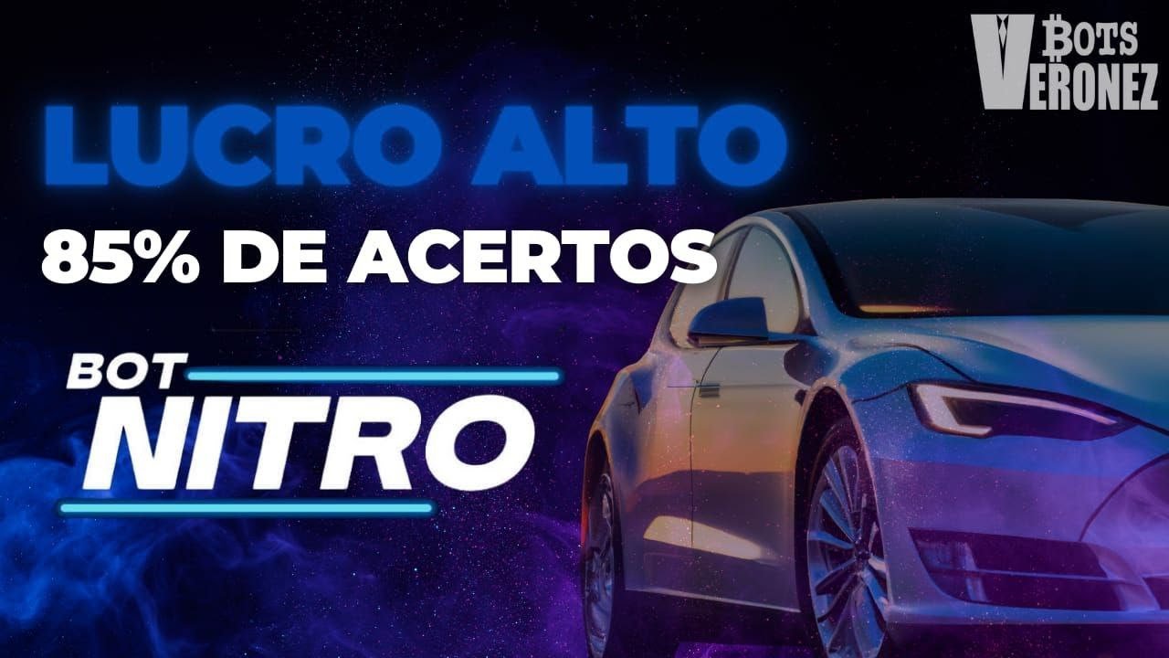 BOT NITRO LUCRANDO MUITO EM BANCA BAIXA – Conta Real Deriv – Robô Automático Incrível