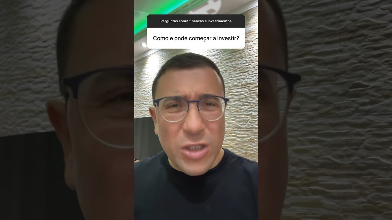 COMO E ONDE COMEÇAR A INVESTIR #investimentos #dinheiro #shorts