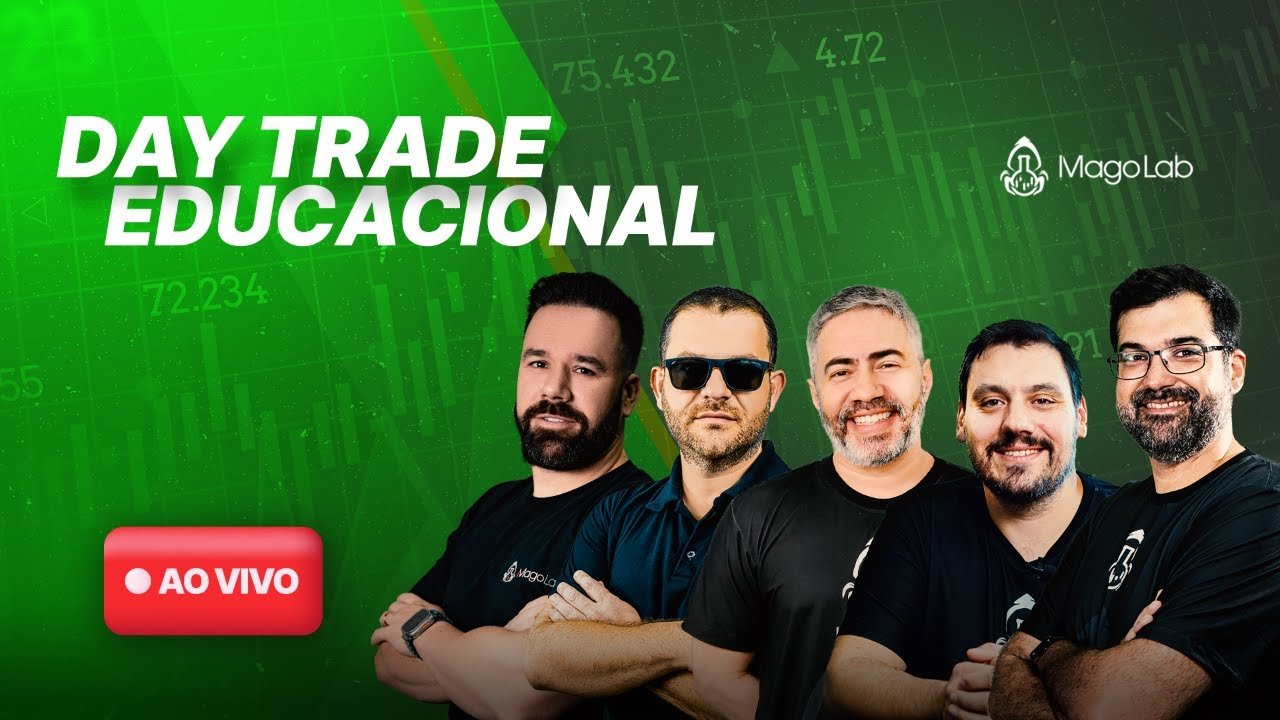 DAY TRADE AO VIVO – MINI ÍNDICE, DÓLAR E AÇÕES 25/04/2024