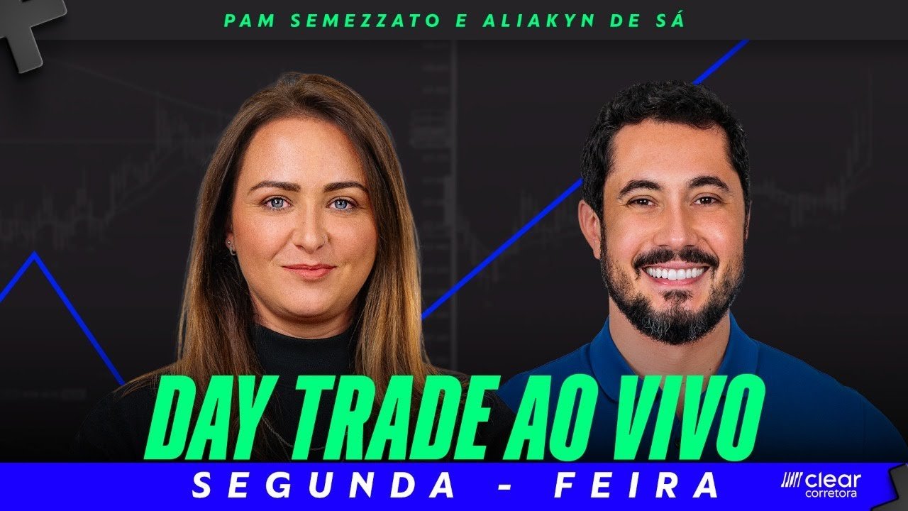 DAY TRADE ao vivo- Mini Índice e Mini Dólar- 08/04/2024