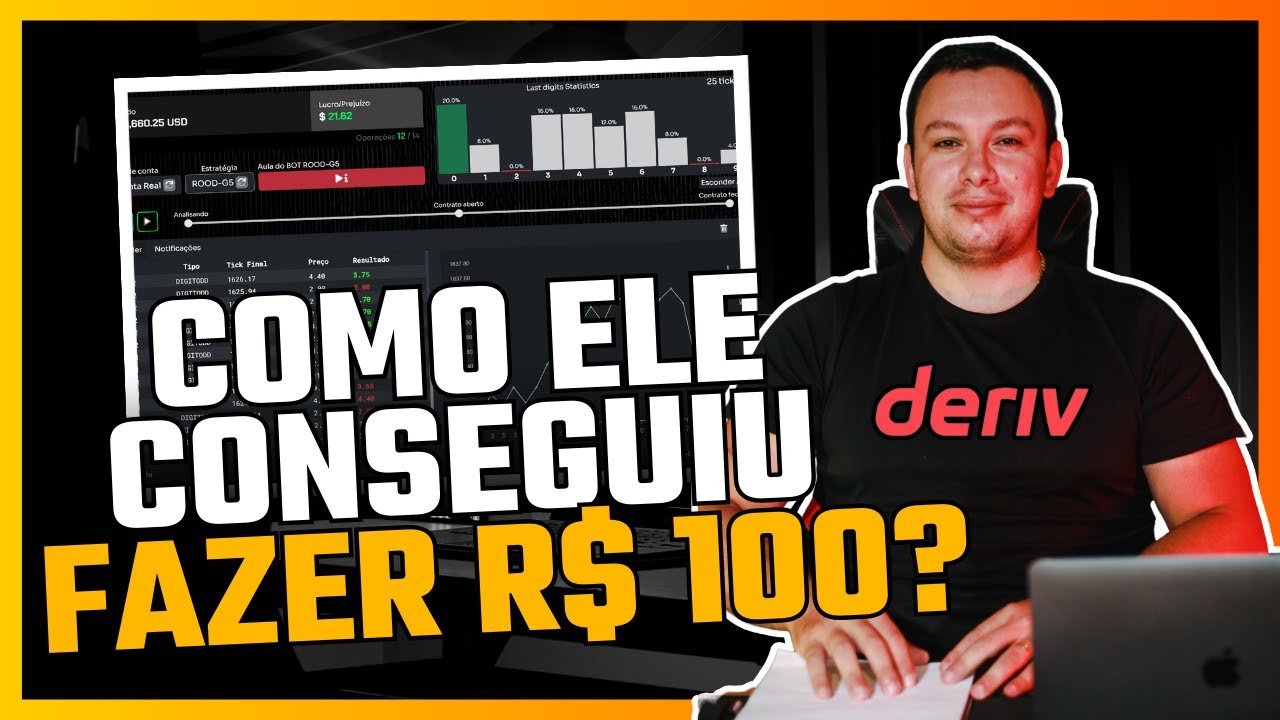 DESCUBRA A NOVA ESTRATÉGIA PARA QUALQUER BOT DERIV EVEN ODD