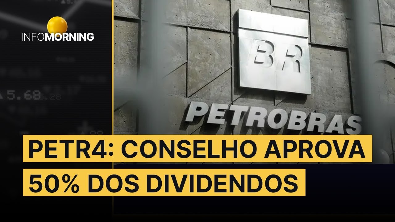 DIVIDENDOS da Petrobras APROVADOS. Conselho define pagamento de 50%