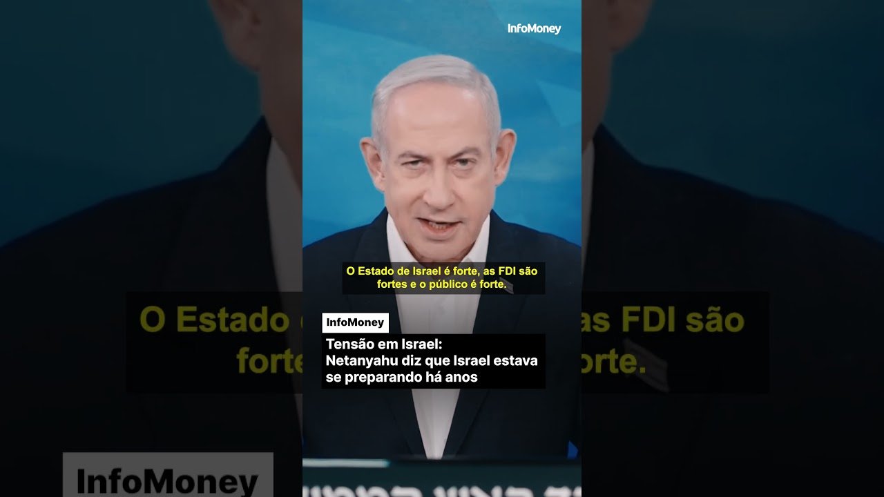 Escalada da tensão: Netanyahu diz que Israel estava se preparando há anos #israel #iran