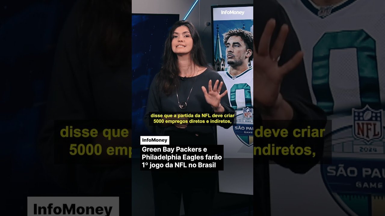 Green Bay Packers e Philadelphia Eagles farão primeiro jogo da NFL no Brasil #news #nfl
