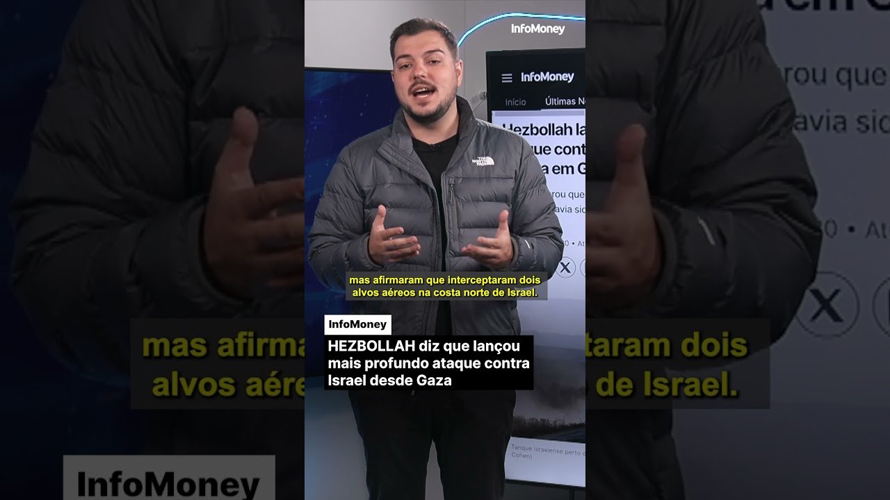 HEZBOLLAH diz que lançou mais profundo ataque contra Israel desde Gaza#hezbollah #hezbollahvsisrael