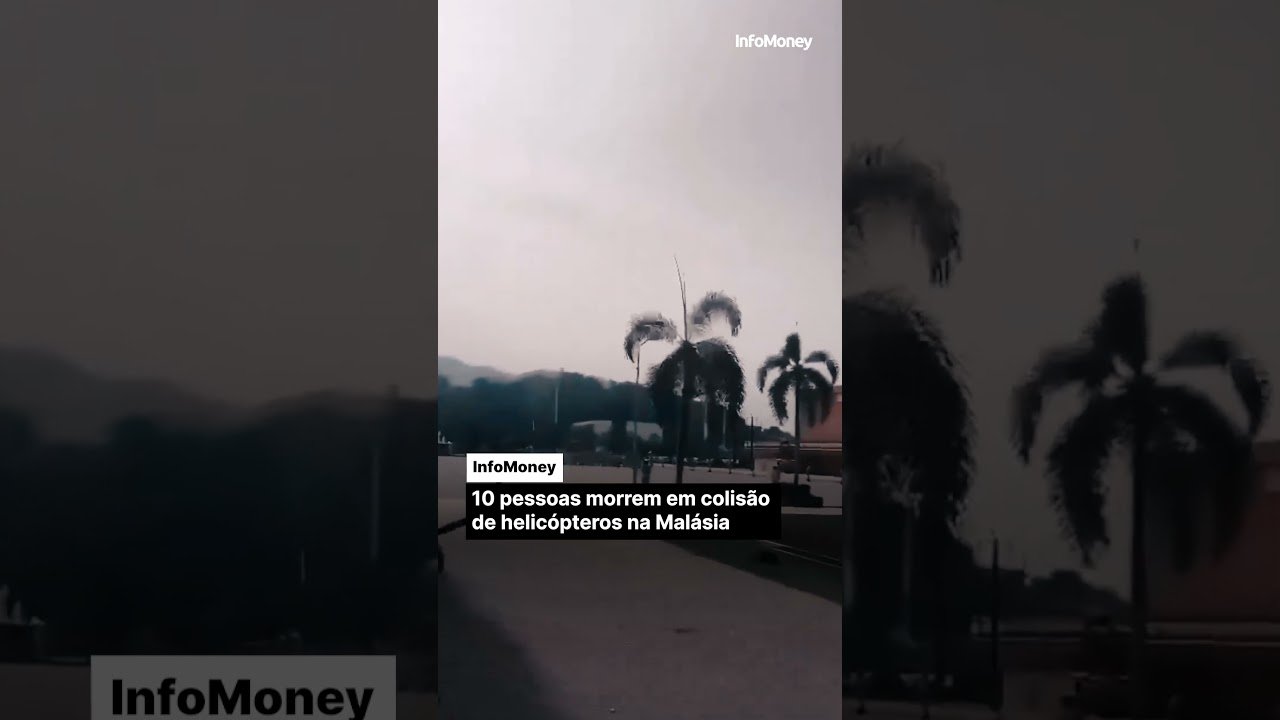 Imagens chocantes de dois helicópteros militares colidindo no ar, 10 mortos
