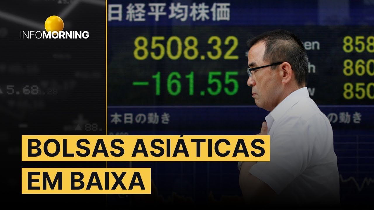 PRÉ-ABERTURA: EUA avançam e as bolsas na Ásia fecham em baixa