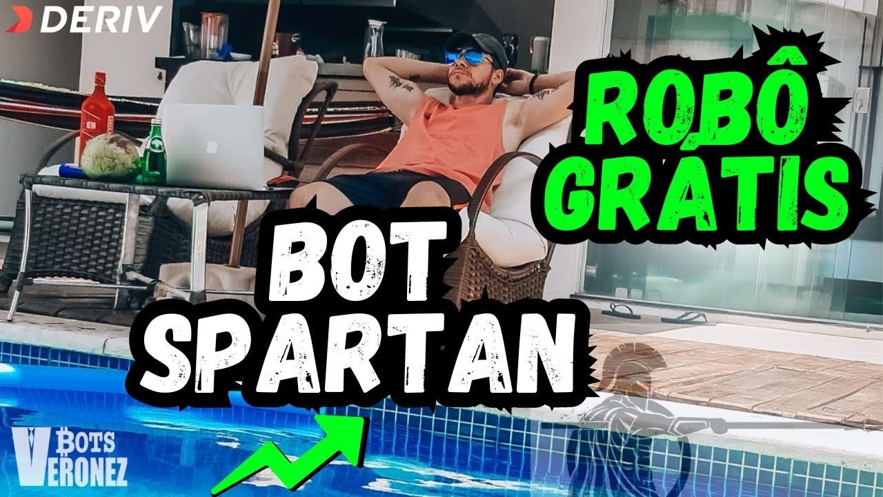ROBÔ GRÁTIS SPARTAN 2024 – Pra Lucrar Todo Dia na Deriv – Conta Real 😍​🤑​