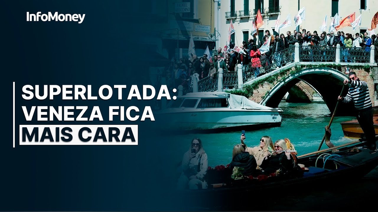 SUPERLOTADA: Veneza começa a cobrar taxa de turistas