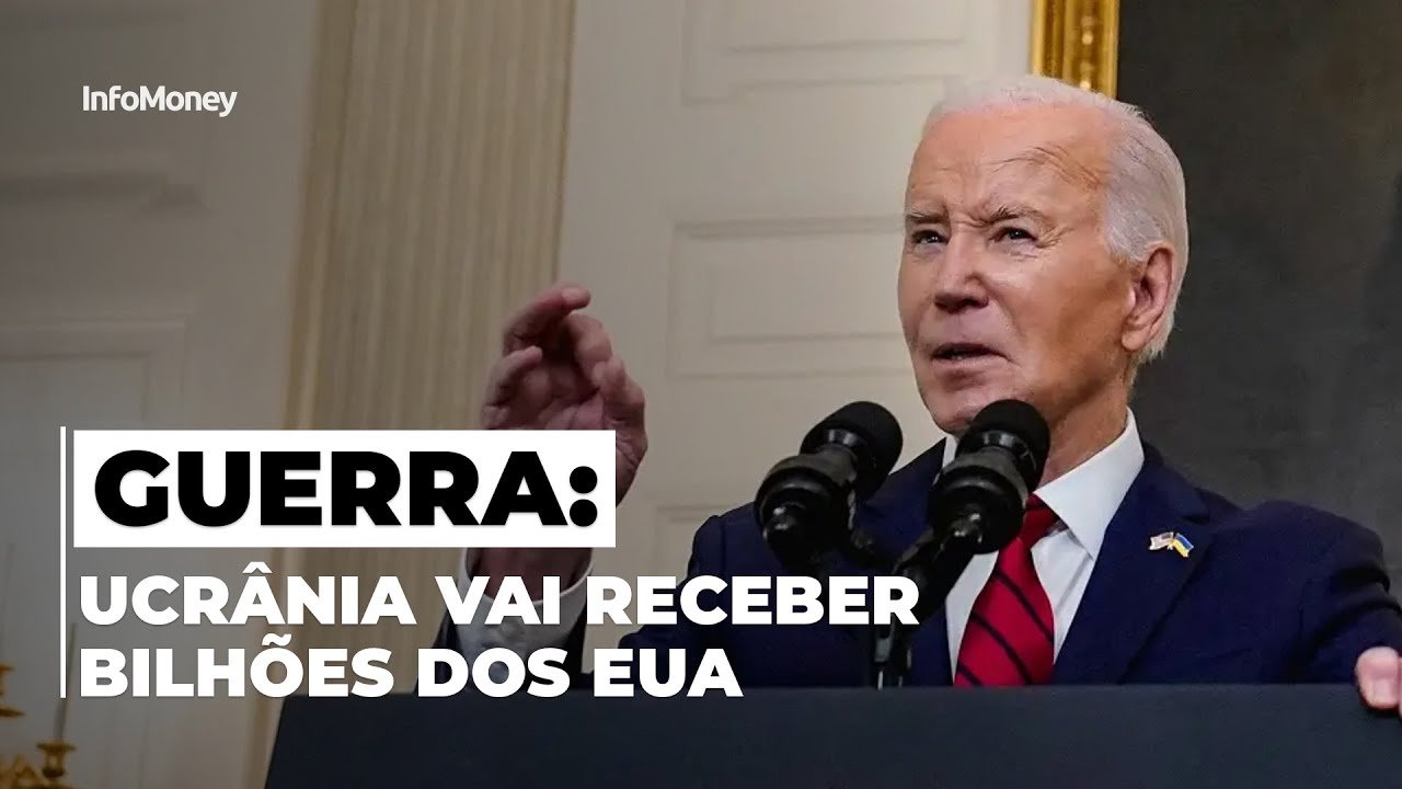 UCRÂNIA: Biden sanciona ajuda de US$ 95 bi após vencer batalha no Congresso