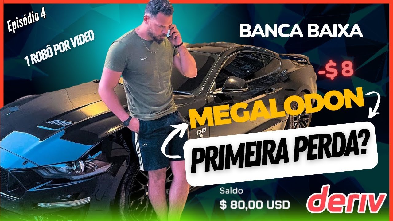 📊 (FABULOSO) ENTREI EM MODO DE RECUPERAÇÃO BOT DERIV MEGALODON 📊🚀