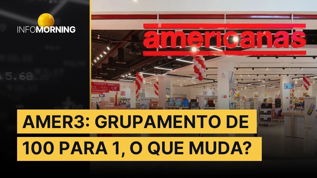 AMER3 decide grupamento de ações nesta semana, o que muda?
