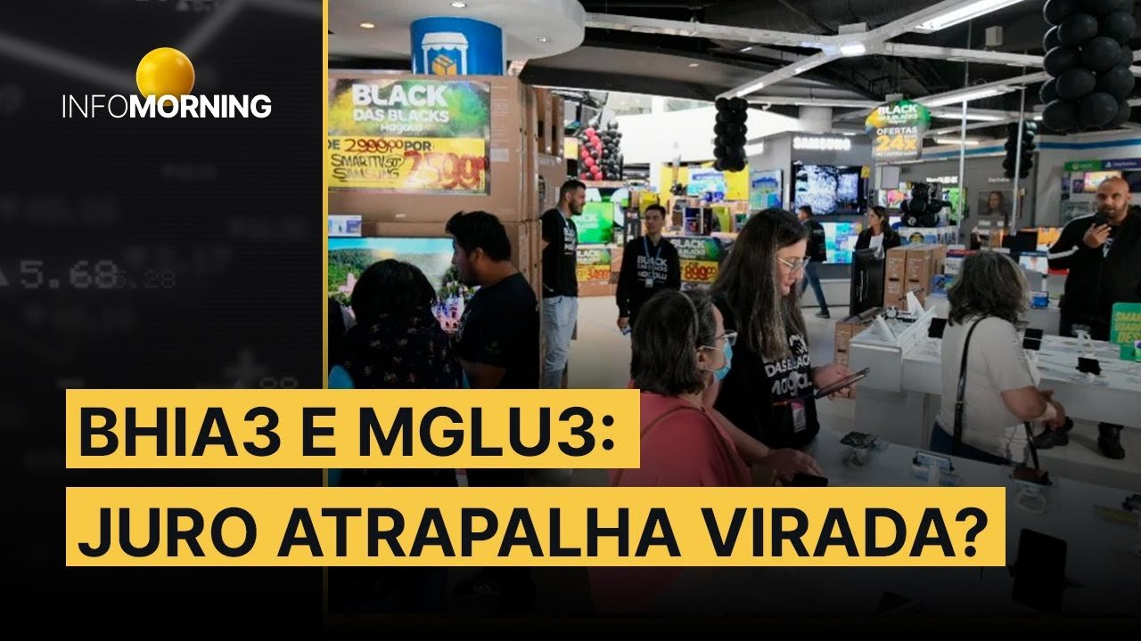 BHIA3 e MGLU3: varejistas têm avanços, mas juro pode atrapalhar virada?