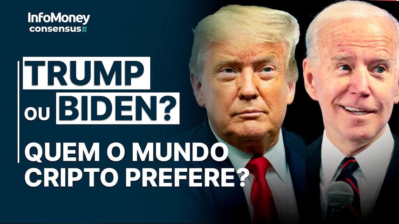 Consensus 2024: TRUMP ou BIDEN? Quem o mundo cripto prefere?