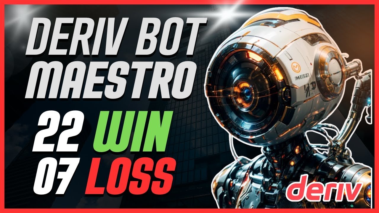 DERIV BOT | MAESTRO | EVEN ODD | MERCADO DE ÍNDICES SINTÉTICOS | VOLATILIDADE 100 (1s)