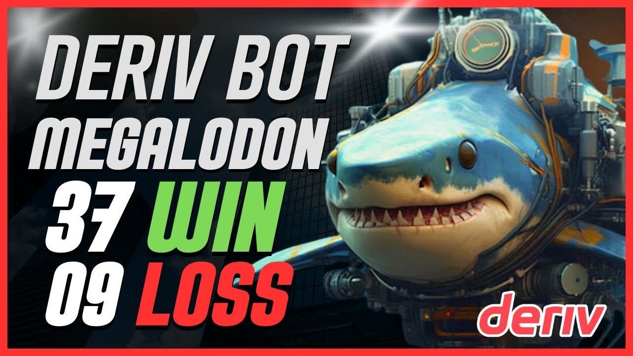 DERIV BOT | MEGALODON | EVEN ODD | MERCADO DE ÍNDICES SINTÉTICOS | VOLATILIDADE 100 (1s)