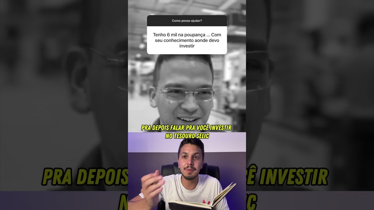 Dinheiro parado na poupança, onde investir?