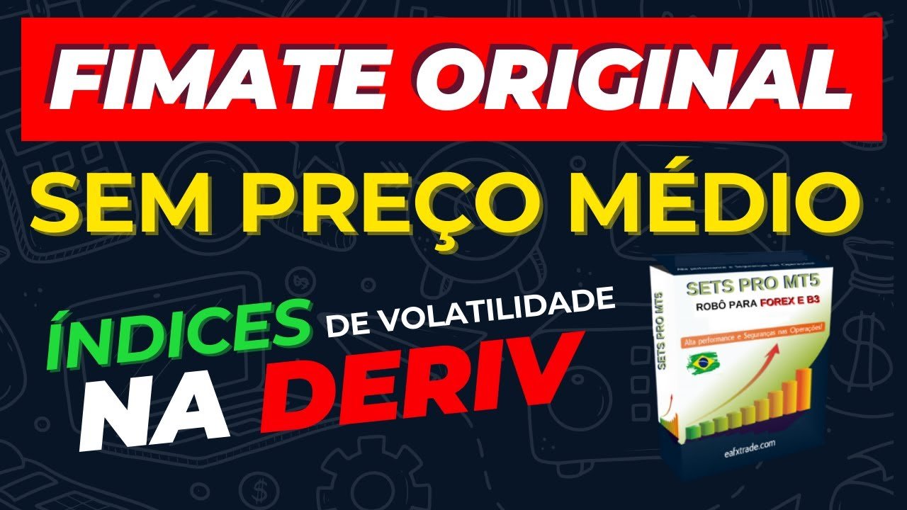 Fimate com Stop loss e take profit na deriv utilizando o Robô Sets Pró 2024