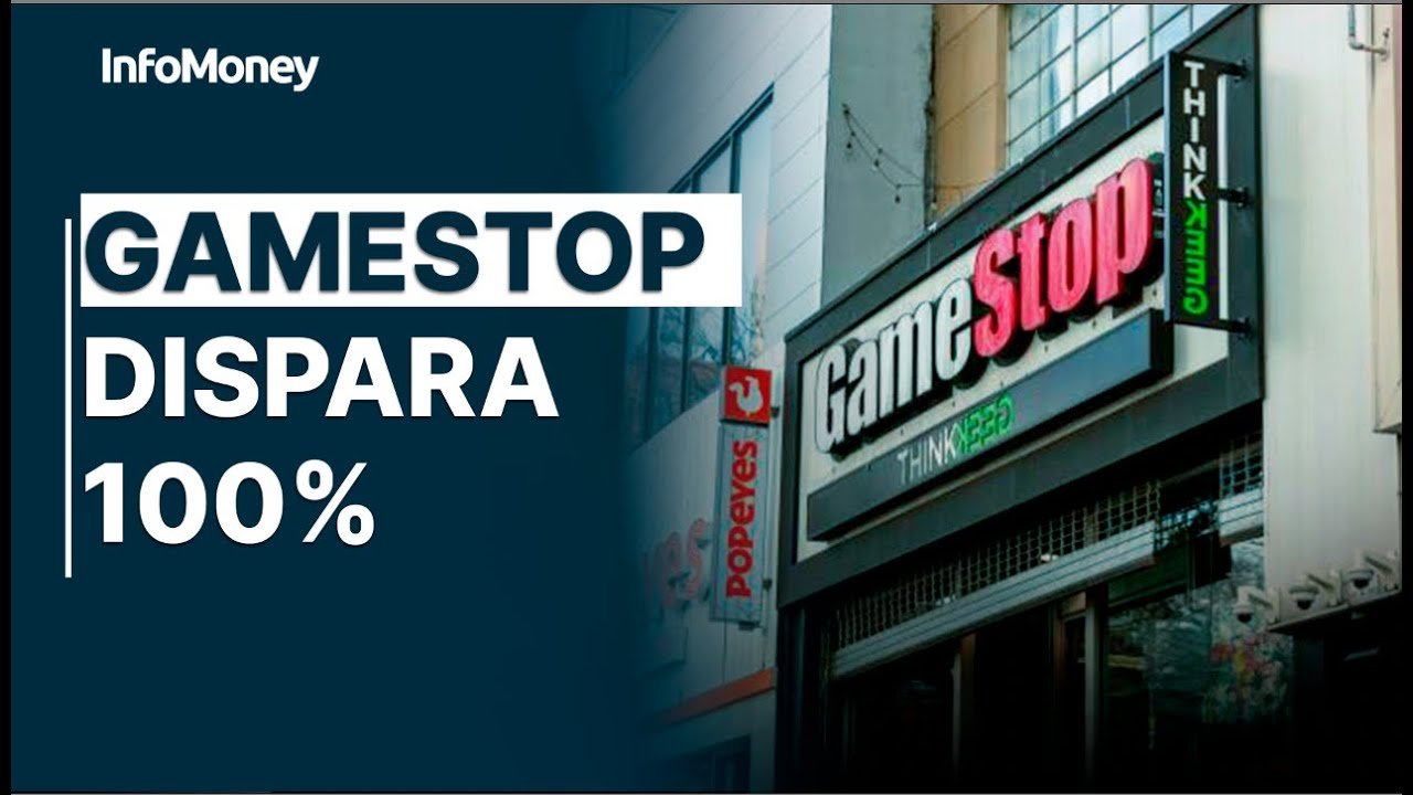 GAMESTOP: ações disparam 100% com a volta de “Roaring Kitty”