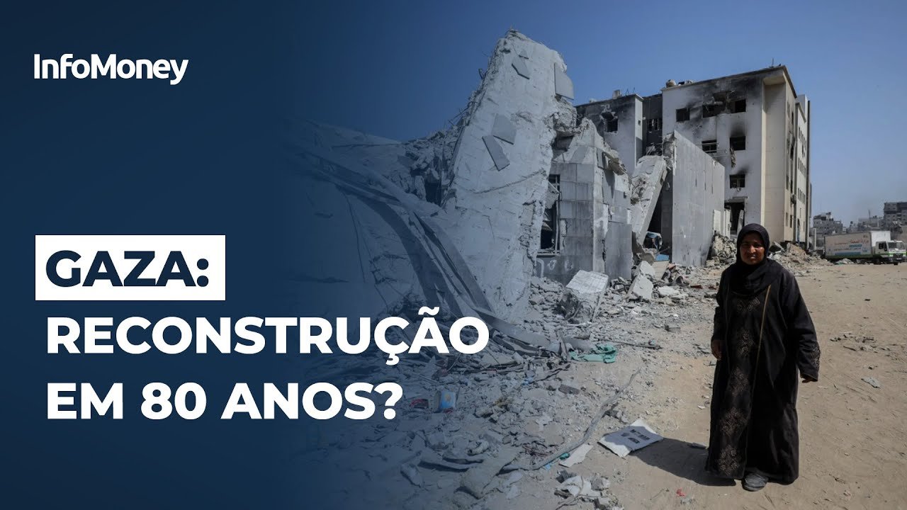 GAZA: Reconstrução de casas bombardeadas pode levar 80 anos